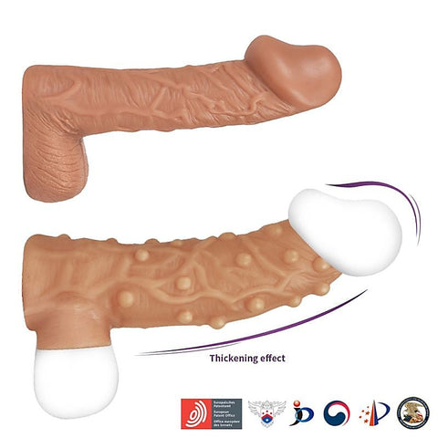 Nude Male Penis Extension Sleeve 2 by Kokos - Penis Sleeves and Extenders