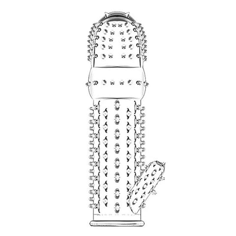 Premium Penis Sleeve with Tickler by BDStyle - Pumps, Extenders and Sleeves