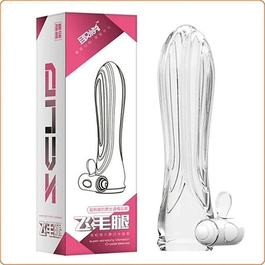 BDStyle Scud Super-Stretchy Vibration Crystal Sleeves - Elevate Your Intimate Experience - Pumps, Extenders and Sleeves