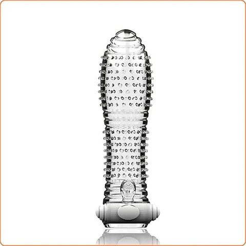 Bola Super-Stretchy Vibration Crystal Sleeves by BDStyle - Pumps, Extenders and Sleeves