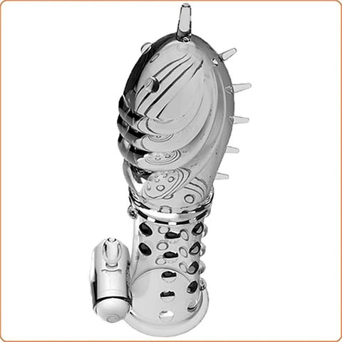 Sensual Bliss - BDStyle's Vibrating Crystal Penis Sleeve - Pumps, Extenders and Sleeves