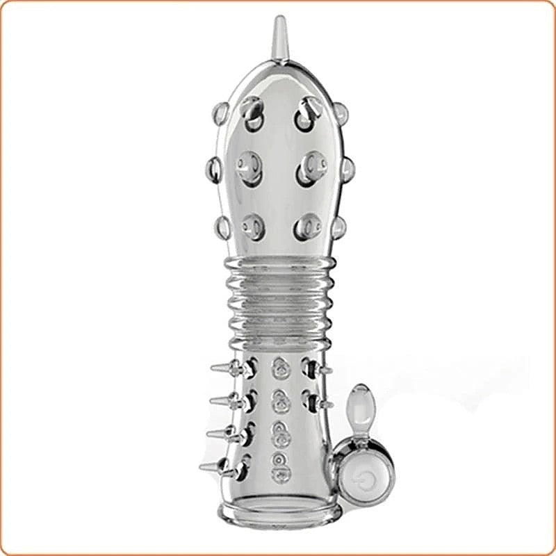 Scorpion Vibration Crystal Penis Sleeve - Pumps, Extenders and Sleeves