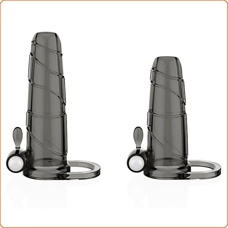 EVE Vibration Crystal Penis Sleeve by BDStyle - Penis Sleeves and Extenders
