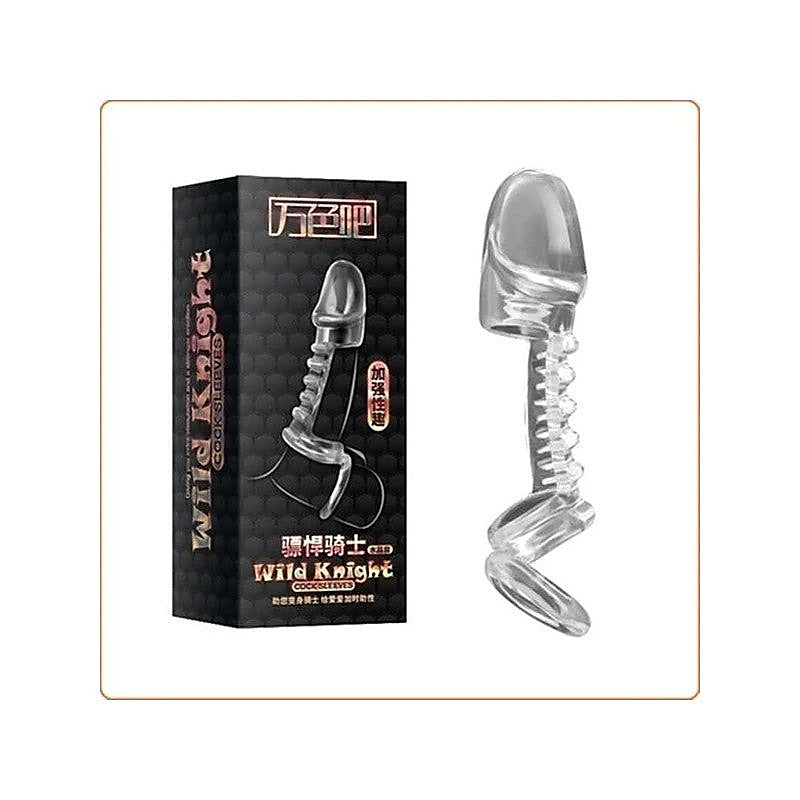 Warrion Glans Sleeve With Ball Ring Vibrating by BDStyle - Pumps, Extenders and Sleeves
