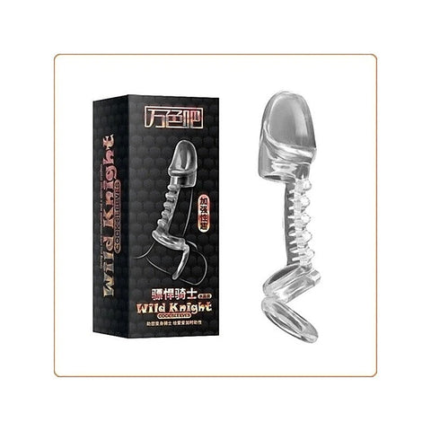 Warrion Glans Sleeve With Ball Ring Vibrating by BDStyle - Pumps, Extenders and Sleeves