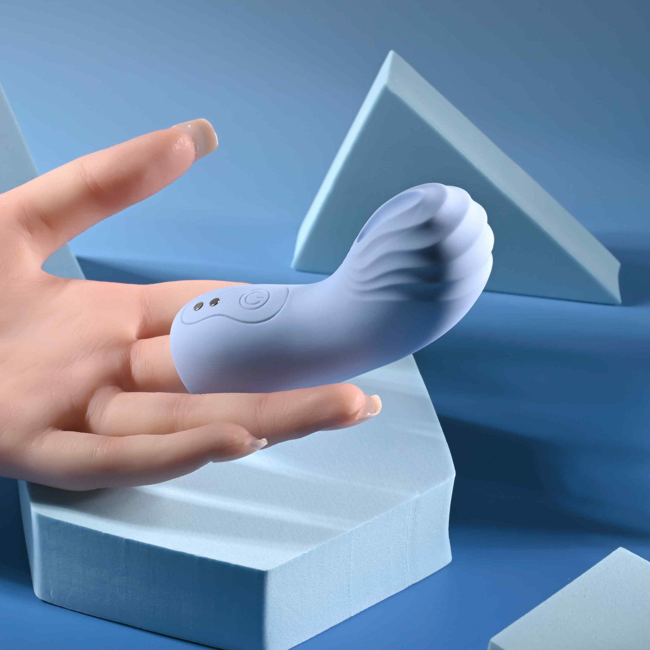 Selopa GOOD POINT Hollow Vibrating Finger Stimulator Finger and Tongue Vibrators