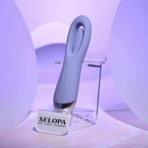 Selopa IN A FLAP Rechargeable Flicking Stimulator - Clit Ticklers and Pulsators