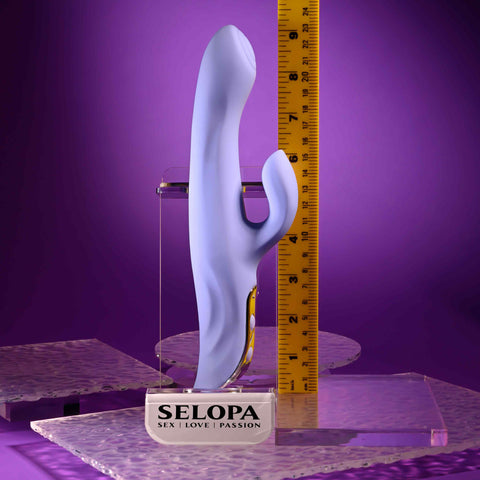 Evolved LAVENDER LOVE USB Rechargeable Rabbit Vibrator - Rabbit Vibrators