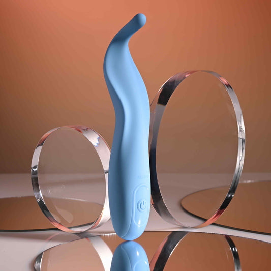 Selopa TENDER TICKLER USB Rechargeable Pinpoint Stimulator Blue Clit Ticklers and Pulsators