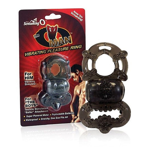 The Oh Man Erection-Enhancing Ring by Screaming O - Cock Rings