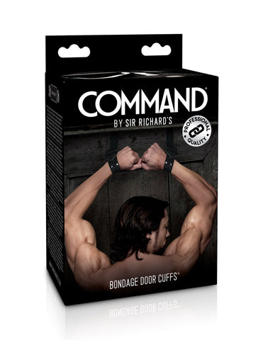 Pipedream Sir Richards Command Bondage Door Cuffs - Cuffs and Restraints