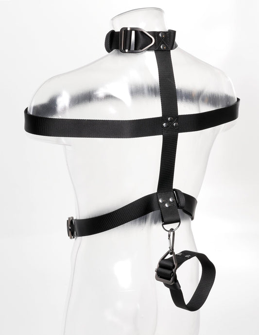 Pipedream Sir Richards Command BDSM Play Body Binder Cuffs and Restraints