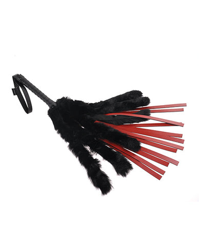 Sportsheets Saffron Faux Fur Flogger - Whips And Crops