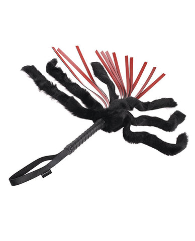 Sportsheets Saffron Faux Fur Flogger - Whips And Crops