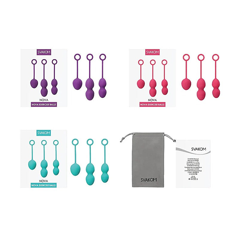 SVAKOM Nova Balls - Love Eggs and Kegel Exercisers