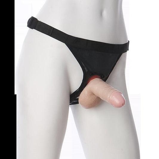Vac-U-Lock 5 Realistic Cock Flesh with Strap-On