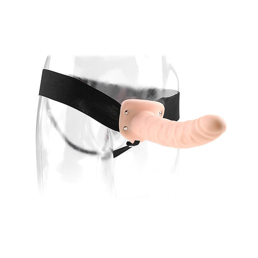 Fetish Fantasy Hollow 8 Inch Strap-On Realistic Dildo - Strap On Sextoys