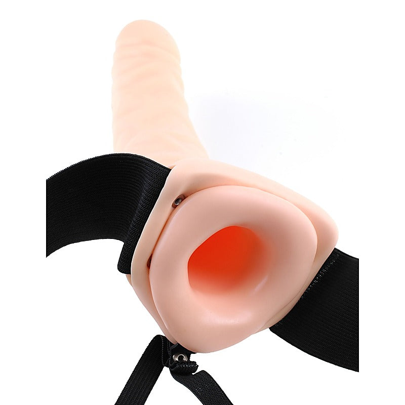 Fetish Fantasy Hollow 8 Inch Strap-On by Pipedream Products - Strap On Sextoys