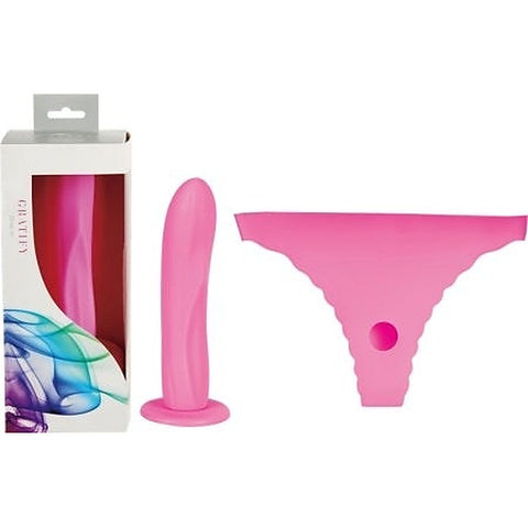 Vibe Therapy Gratify S/M Pink - Your Intimate Adventure Companion - Strap On Sextoys
