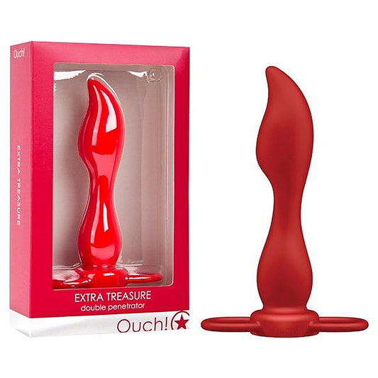Ouch! Extra Treasure Strap-On - G-Spot Vibrators