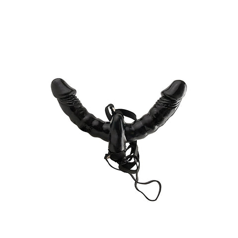 Fetish Fantasy Vibrating Double Delight Strap-On Sex Toy - Strap On Sextoys