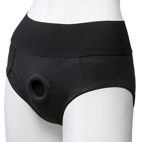Vac-U-Lock Panty Harness Plug Briefs by Doc Johnson - Strap On Sextoys