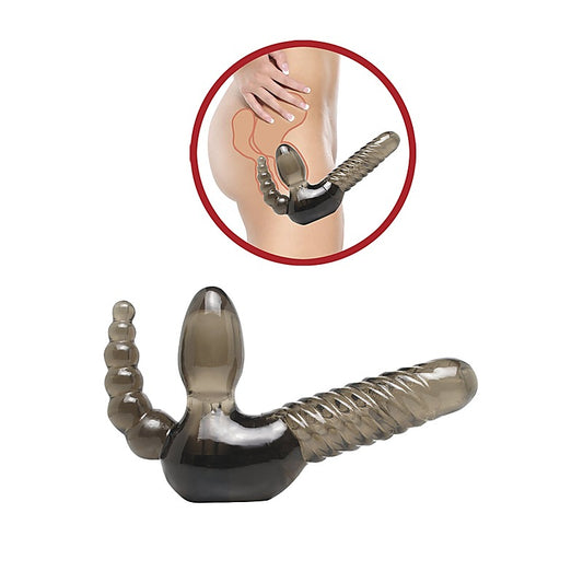 Fetish Fantasy Strapless Strap-on with Anal Stimulator - Strap On Sextoys