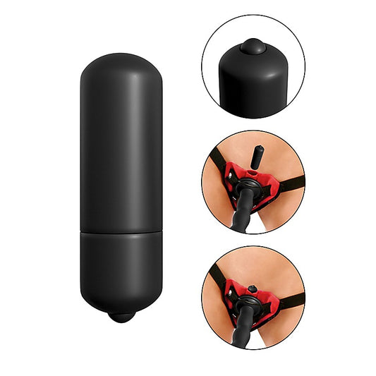 Fetish Fantasy Vibrating Strap-On Sex Toy Set Red - Strap On Sextoys