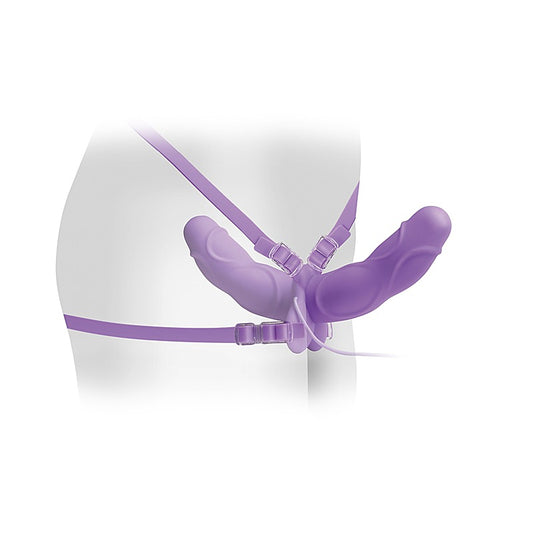 Fetish Fantasy Vibrating Double Delight Realistic Dildo
