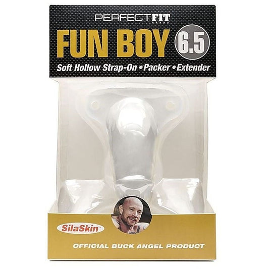 Perfect Fit Fun Boy 6.5 Inch Soft Hollow Strap-On