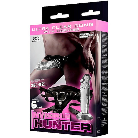 Invisible Hunter Strap-On Harness 6 inch
