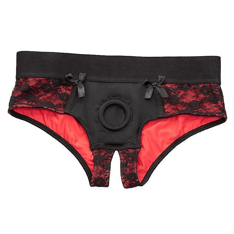 Scandal Crotchless Pegging Panty Set by California Exotics - Strap On Sextoys
