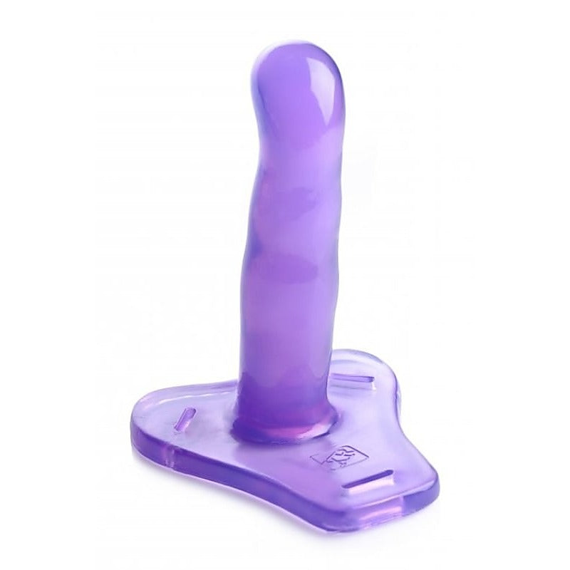 Comfort Ride Strap On Harness with Purple Dildo by XR Brands - Strap On Sextoys