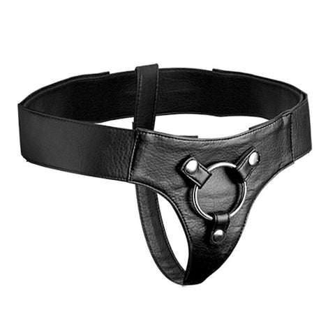Domina Wide Band Strap On Harness by XR Brands - Strap On Sextoys