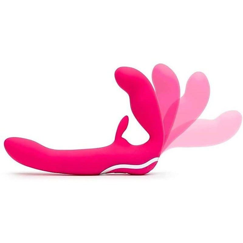 Strapless Strap-On Rabbit Vibe by Love Honey - Rabbit Vibrators