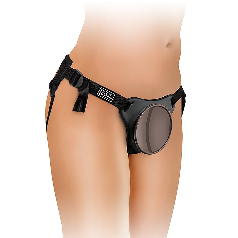 King Cock Elite Comfy Silicone Body Dock Strap-On Kit - Realistic Dildos