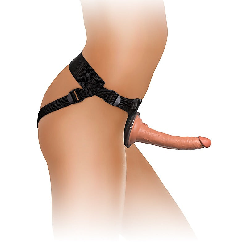 King Cock Elite Comfy Silicone Body Dock Strap-On Kit - Realistic Dildos