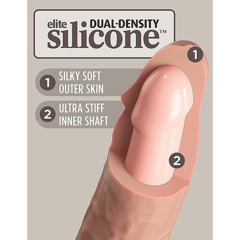 King Cock Elite Deluxe Silicone Body Dock Strap-On Kit - Realistic Dildos