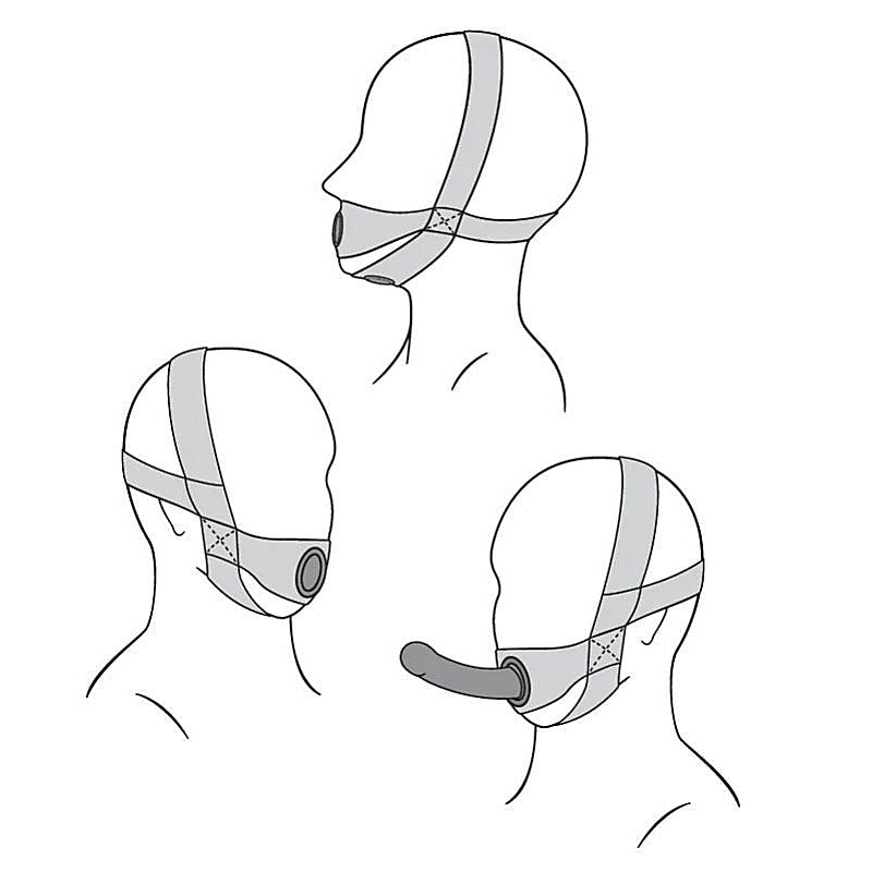Professional Face Strap-On by Sportsheets - Strap On Sextoys
