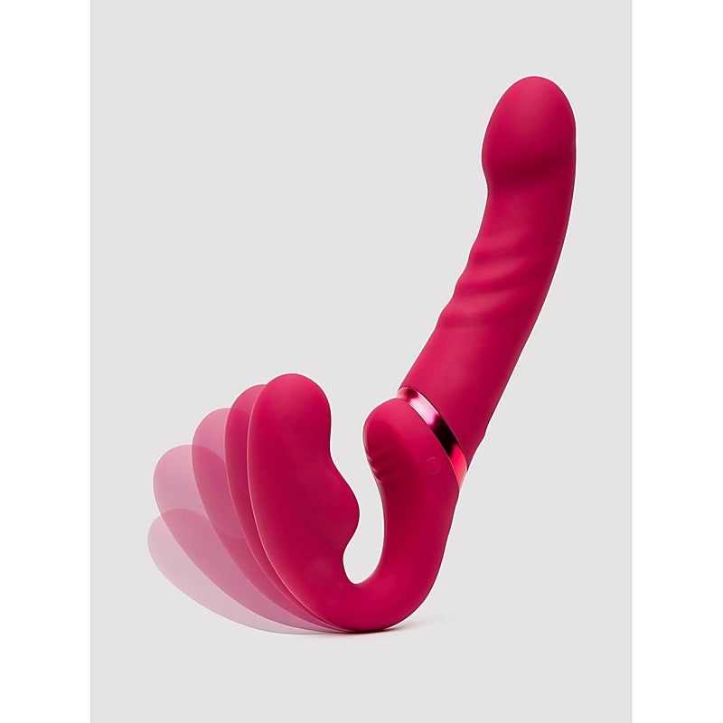 Lapis Flexible Vibrating Strapless Strap On by Lovense - Remote Control Vibrators