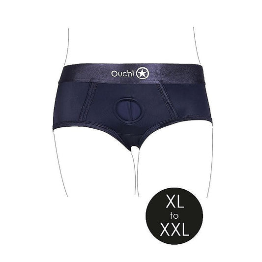 Ouch Ecstasy Vibrating Strap-on Brief - Unleash Sensual Delight - Strap On Sextoys