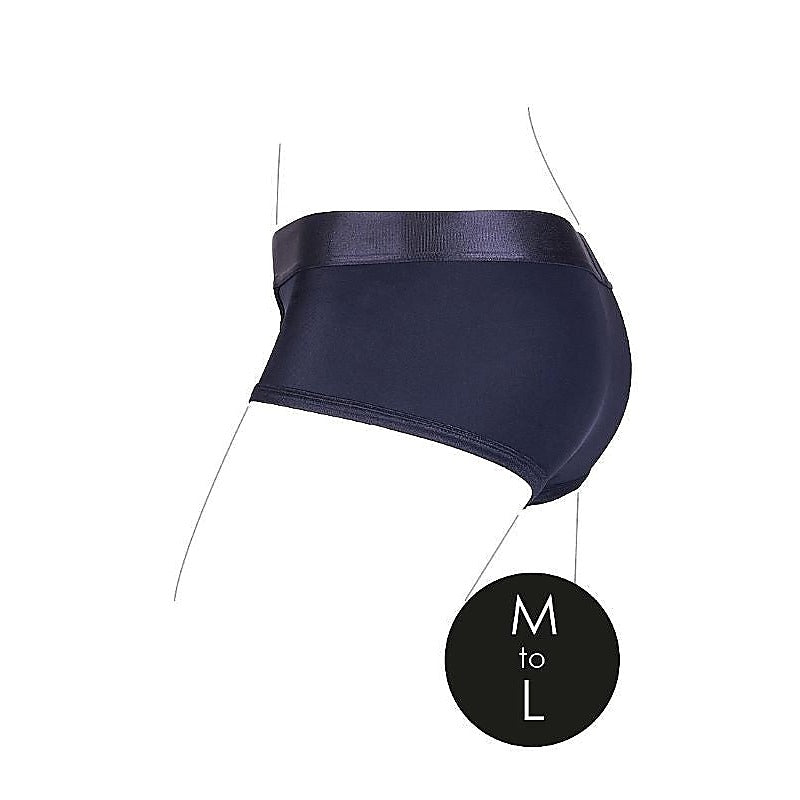 Premium Vibrating Strap-on Brief by Shots Toys - Strap On Sextoys