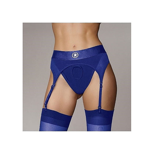 Ouch Pleasure Enhancer - Adjustable Vibrating Strap-on Thong
