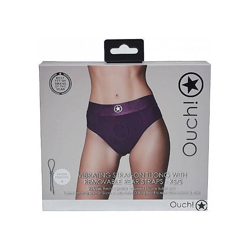 Ouch! Intimate Pleasure Strap-on Thong by Shots Toys - Strap On Sextoys