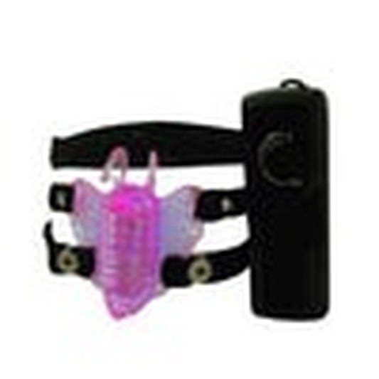 Seven Creations Micro Butterfly Strap-on Stimulator - Strap On Sextoys
