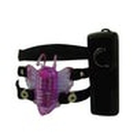 Micro Butterfly Strap-on Stimulator by Seven Creations - Strap On Sextoys
