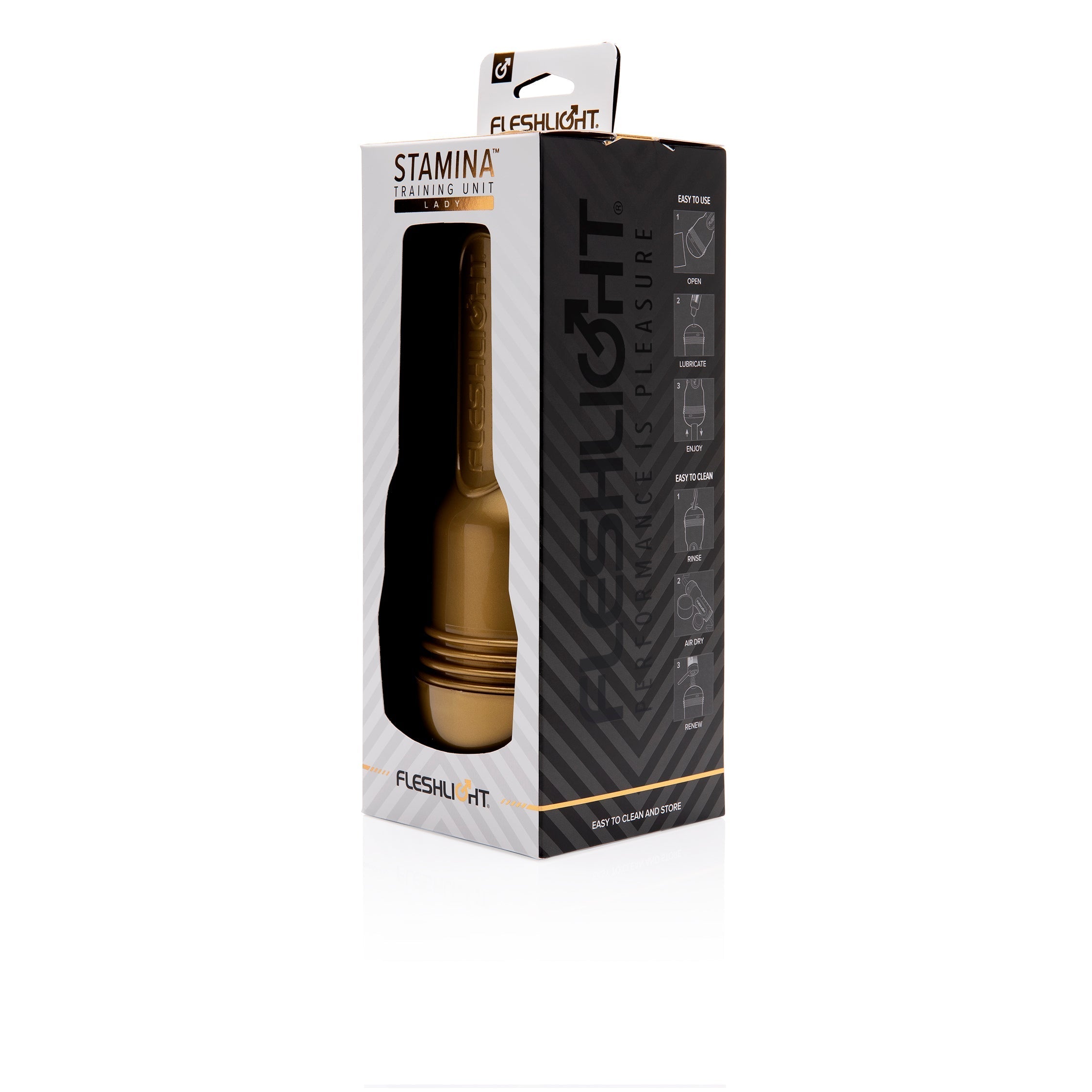 Fleshlight Stamina Training Unit Masturbator and Lubricant Value Pack Fleshlight Male Masturbators