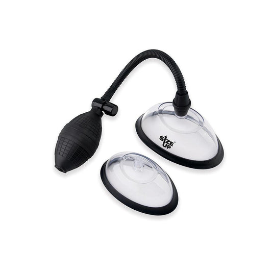 Xgen Size Up Classic Pussy Pump with 2 Chambers Pussy And Clit Toys