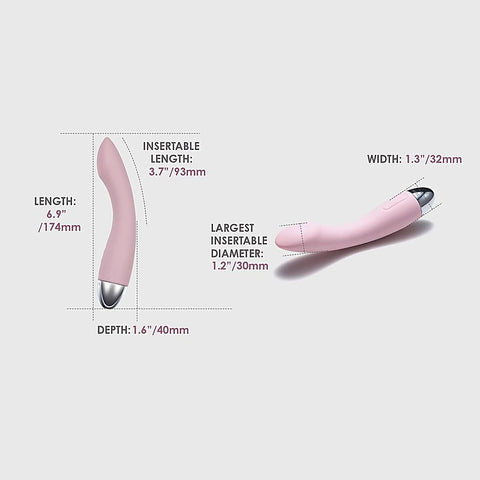 Amy Multi Functions Silicone G-Spot Vibrator by Svakom - G-Spot Vibrators