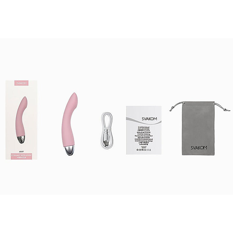 Amy Rigid Multi-Function G-Spot Vibrator by Svakom - G-Spot Vibrators